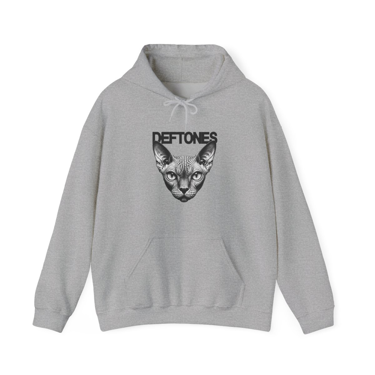 Rock Off officially licensed products Deftones Sphynx Hooded Hoodie Black - alternate angle 3, merchandise
