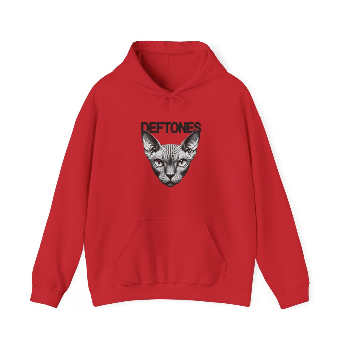 Rock Off officially licensed products Deftones Sphynx Hooded Hoodie Black