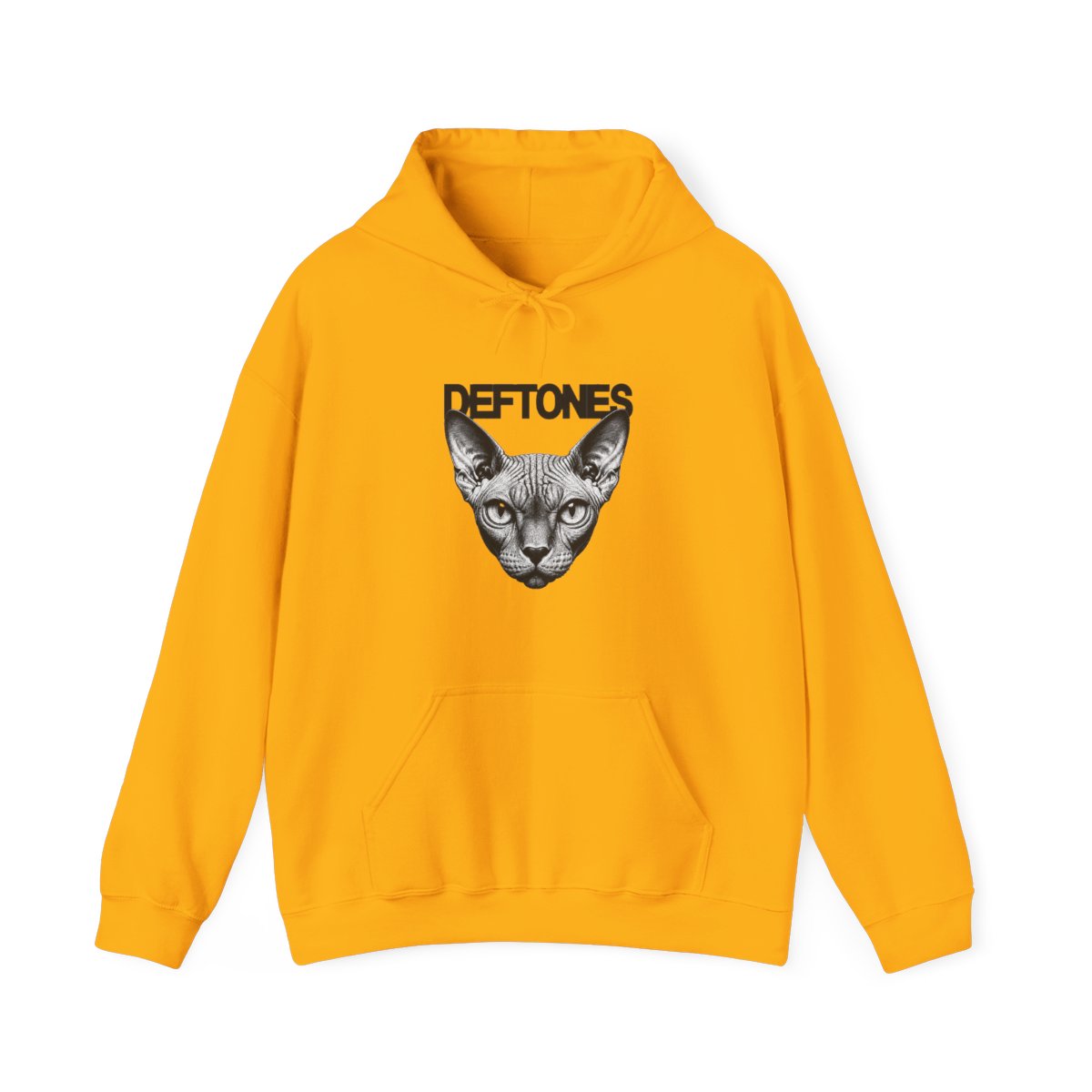 Rock Off officially licensed products Deftones Sphynx Hooded Hoodie Black - alternate angle 4, merchandise
