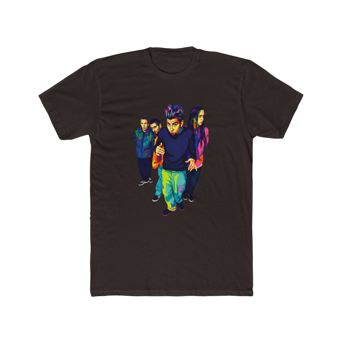 Band deftones 5 pop art T Shirt - alternate angle 2, merchandise
