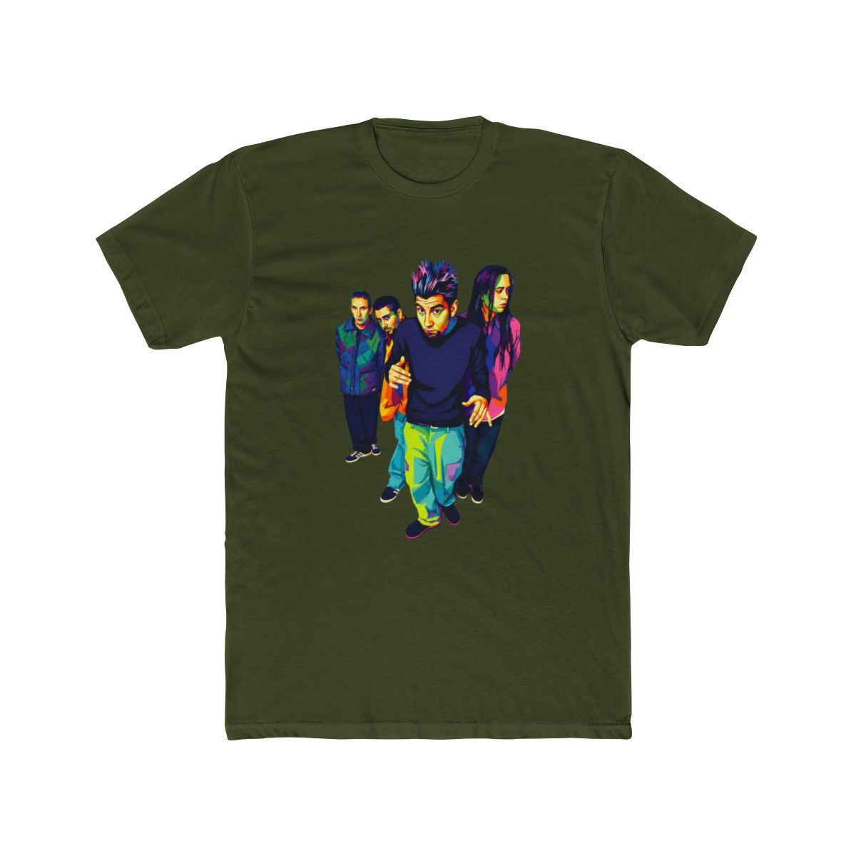 Band deftones 5 pop art T Shirt - alternate angle 3, merchandise