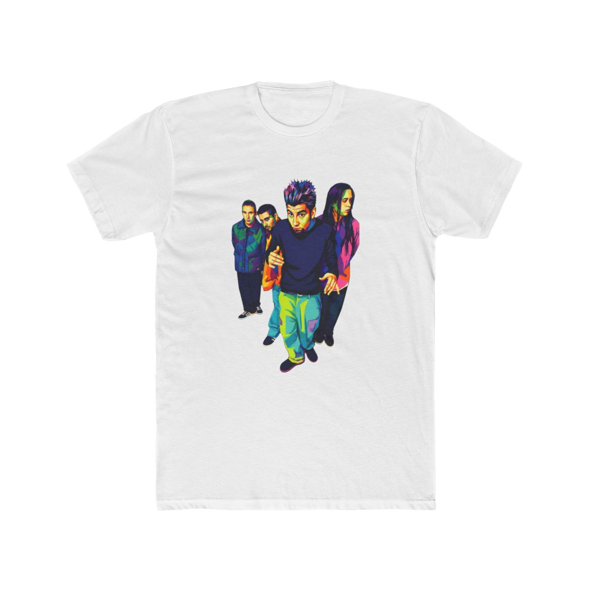 Band deftones 5 pop art T Shirt - alternate angle 5, merchandise