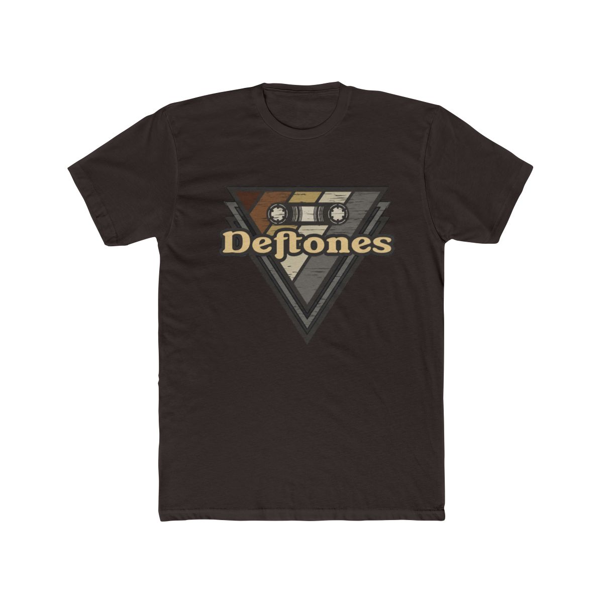 Deftones Triangle Cassette T Shirt - alternate angle 5, merchandise