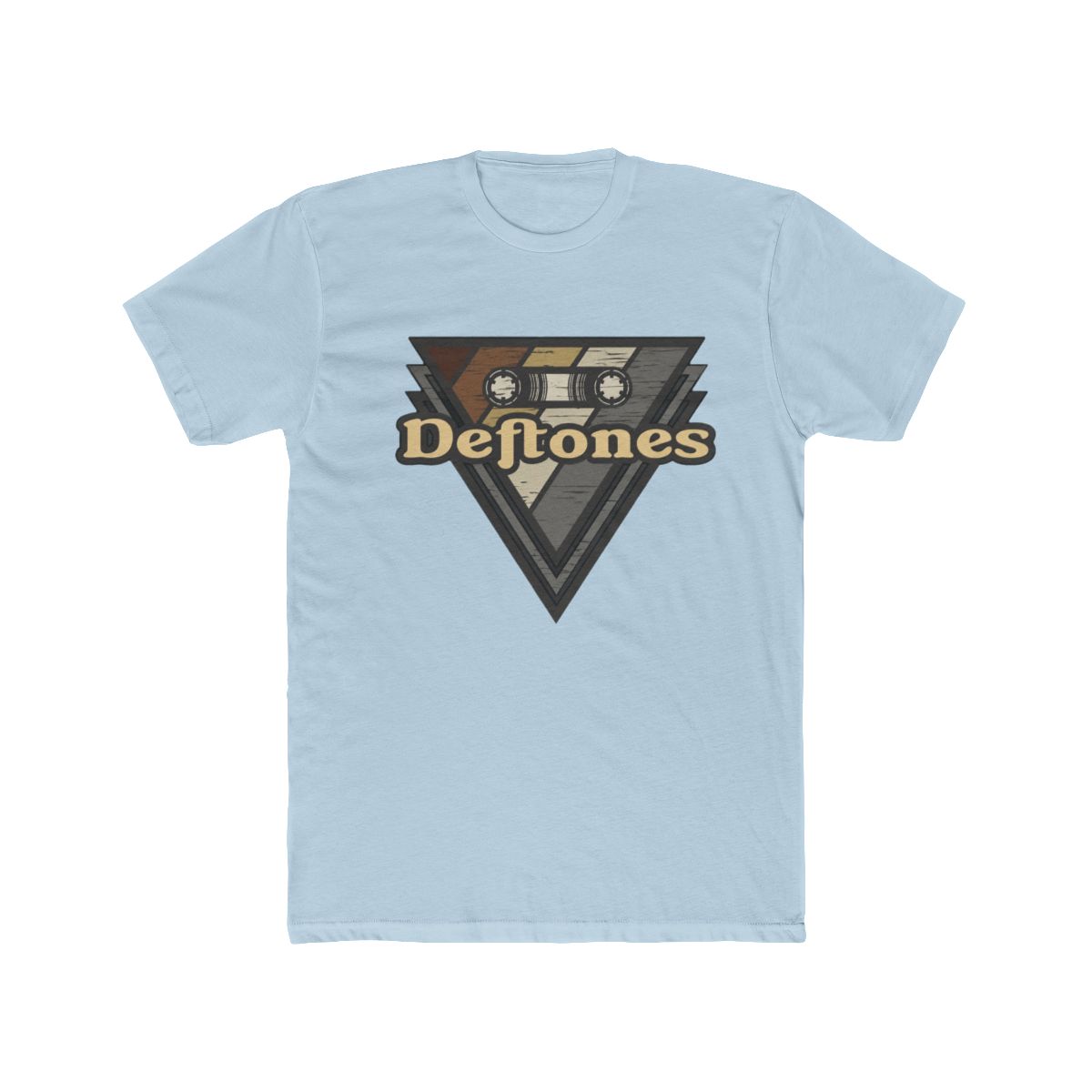 Deftones Triangle Cassette T Shirt - alternate angle 2, merchandise
