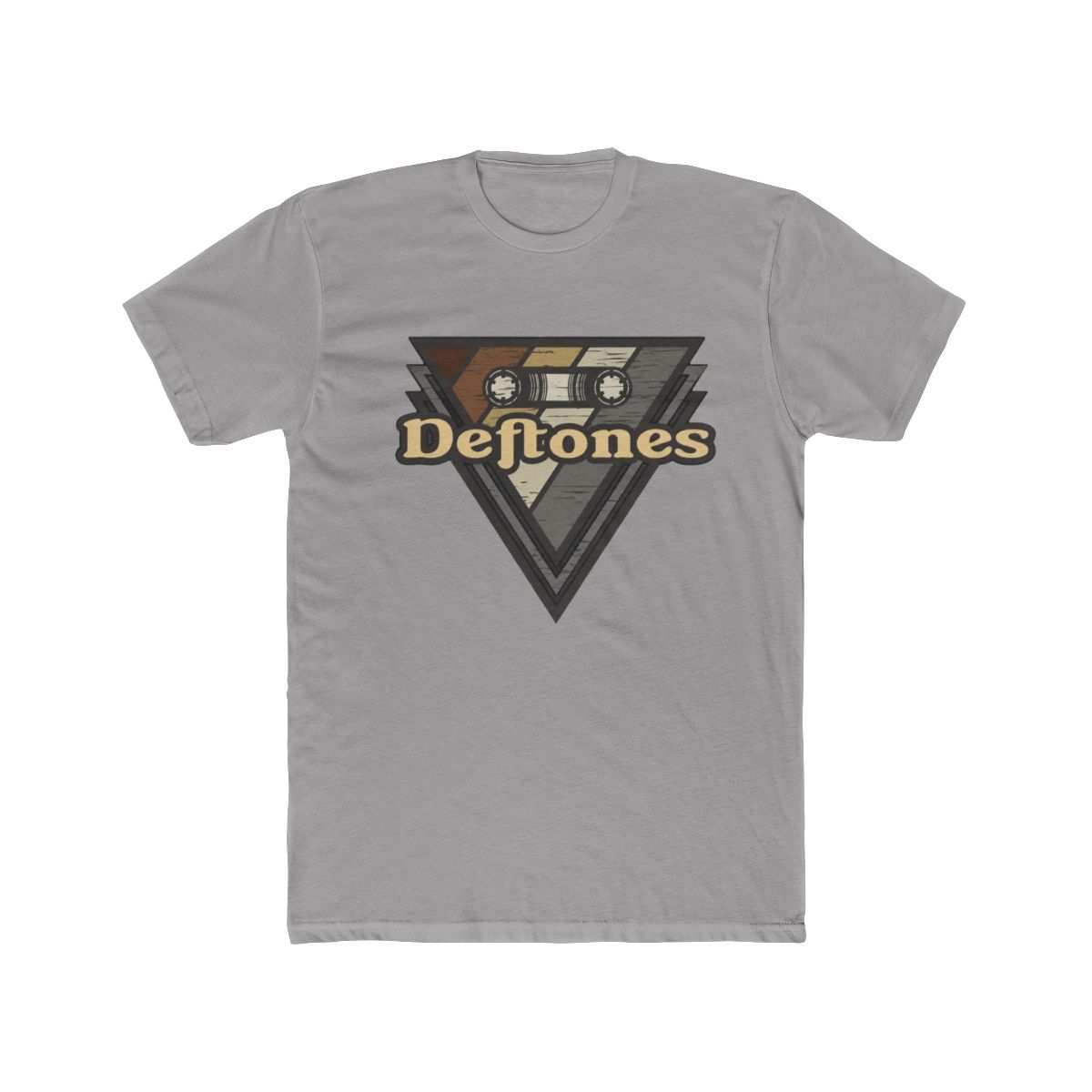 Deftones Triangle Cassette T Shirt - alternate angle 4, merchandise