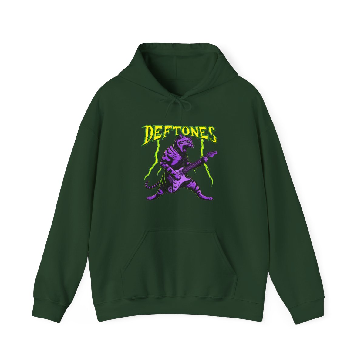 deftones cat Hoodie - alternate angle 2, merchandise