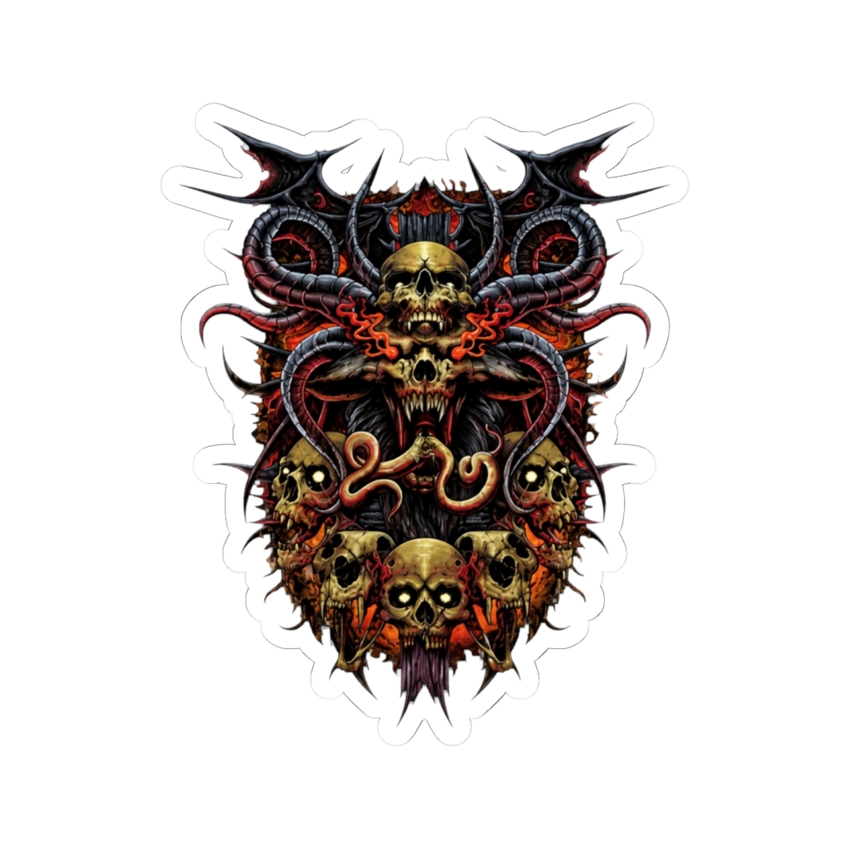 Demonic Realm Deftones Sticker