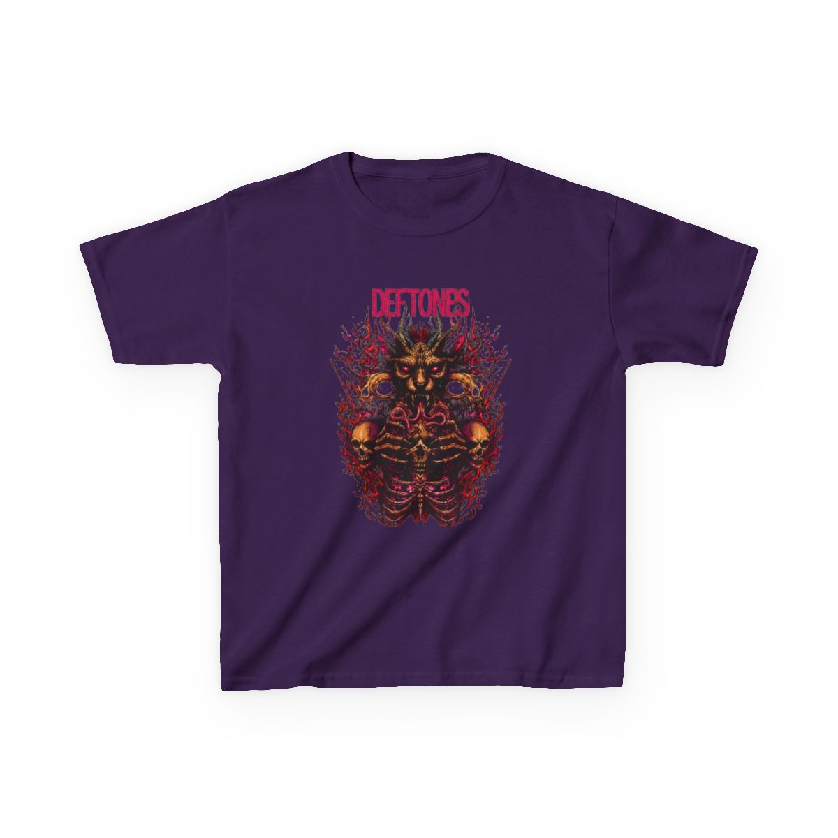 Hell’s Guardian Deftones Kids T-Shirt - alternate angle 2, merchandise