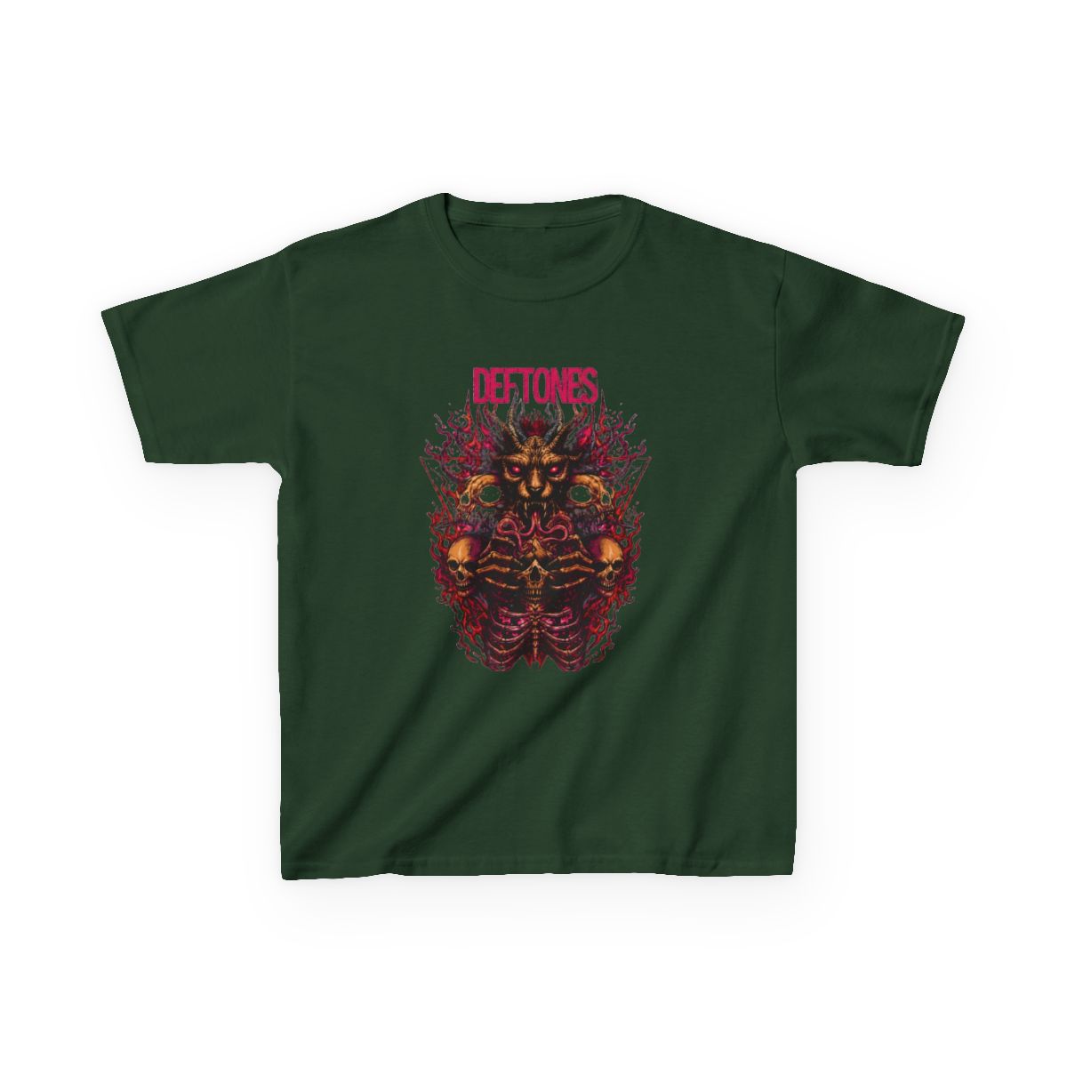 Hell’s Guardian Deftones Kids T-Shirt - alternate angle 5, merchandise