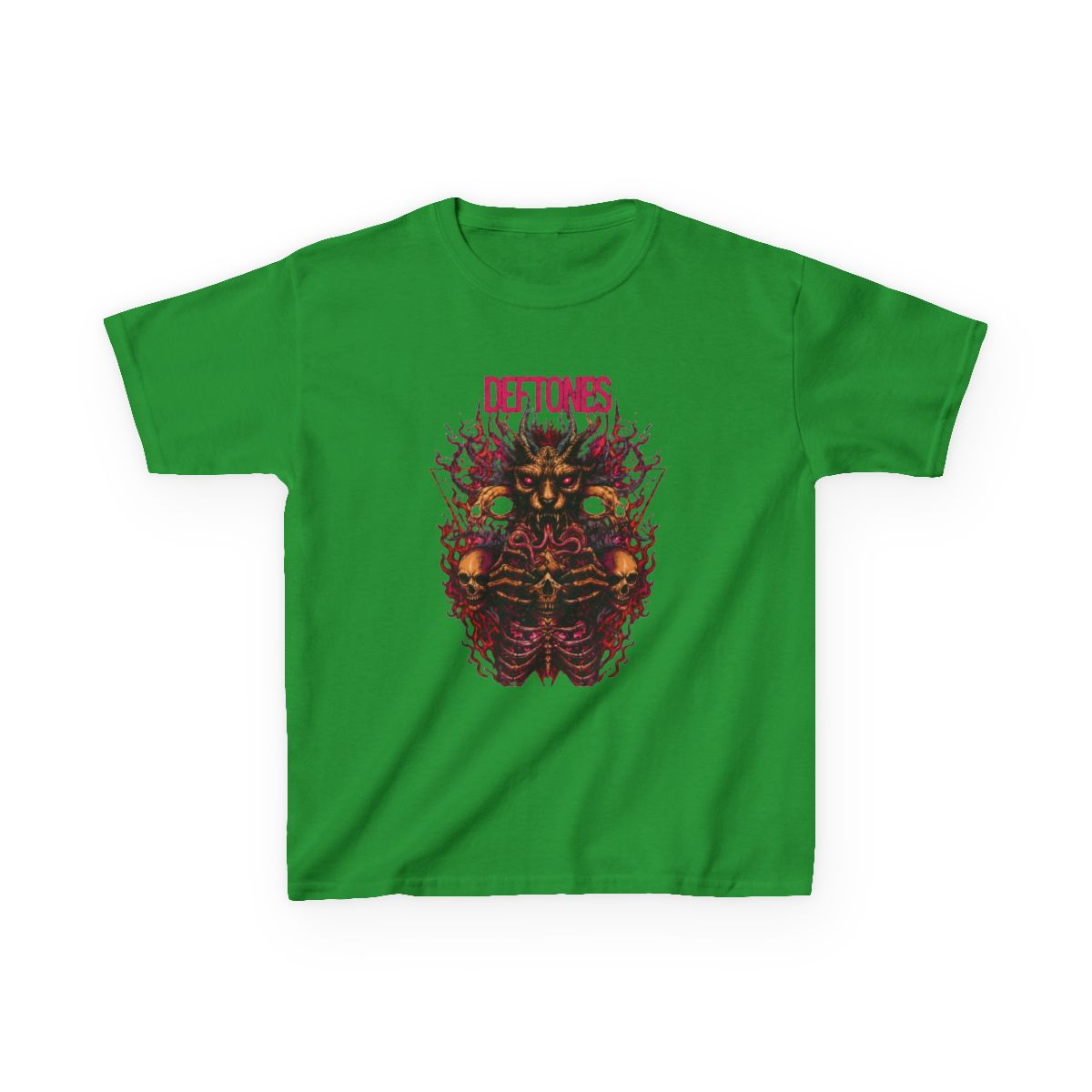 Hell’s Guardian Deftones Kids T-Shirt - alternate angle 2, merchandise