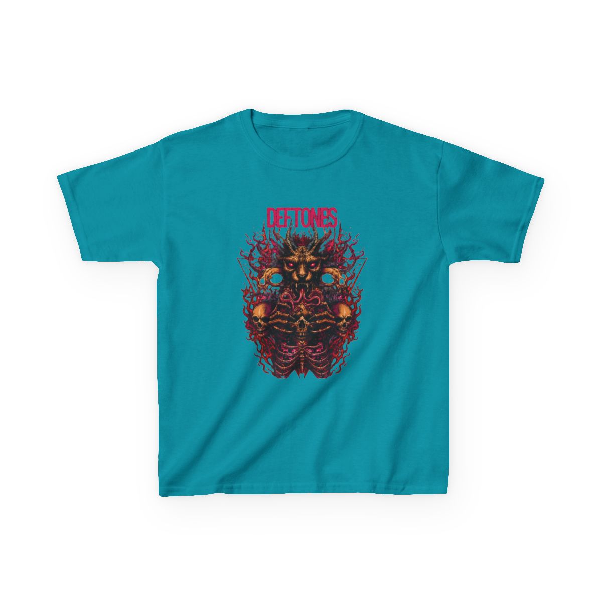 Hell’s Guardian Deftones Kids T-Shirt - alternate angle 4, merchandise