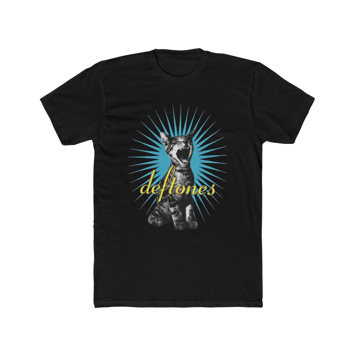 Deftones Cat Rock Design gift T Shirt - alternate angle 5, merchandise