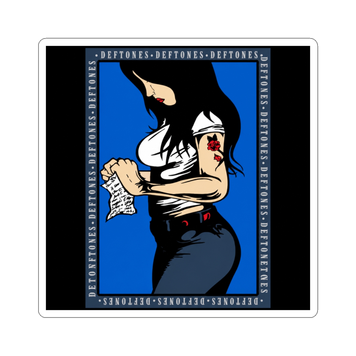 Deftones band Sticker